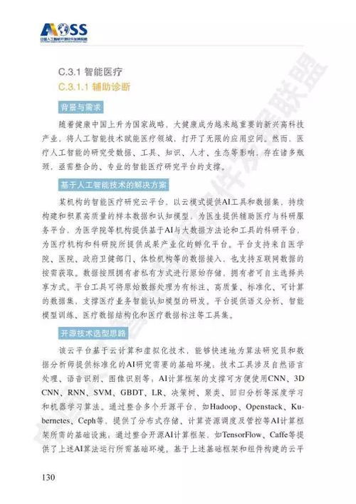 aoss《中國人工智能開源軟件發(fā)展白皮書》 驅(qū)動(dòng)人工智能應(yīng)用軟件開發(fā)的新引擎